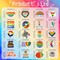 100PCS LGBTQ+ Pride Stickers Pack – Waterproof Rainbow Vinyl Decals for Water Bottles, Laptops, Bikes, Skateboards & Helmets | Gay Lesbian Bi Trans Pride Accessories